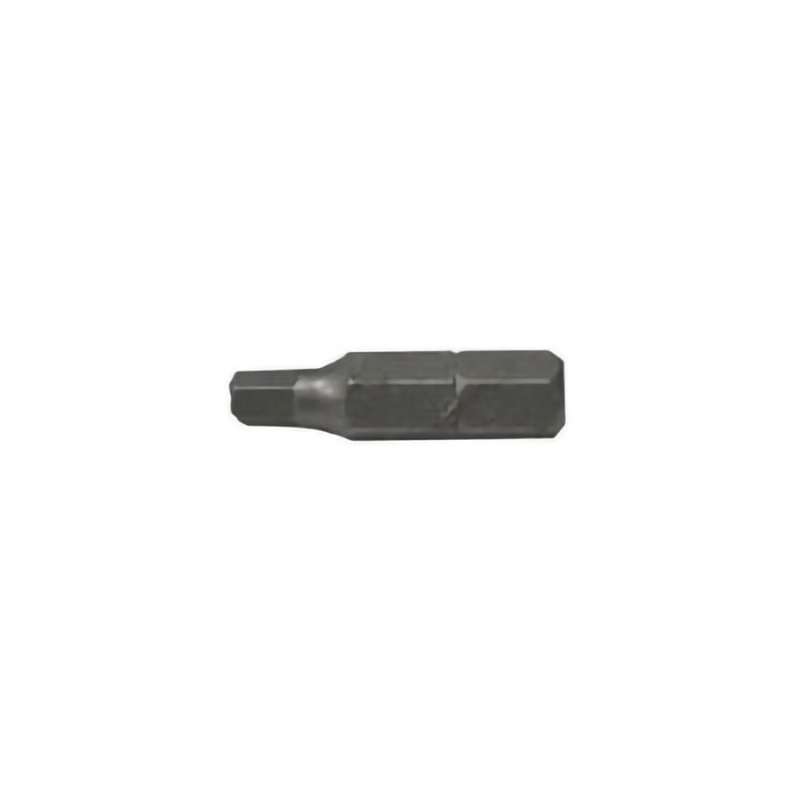 Bit Hex Insert 4mm 1/4 in. Hex 1 in. OAL